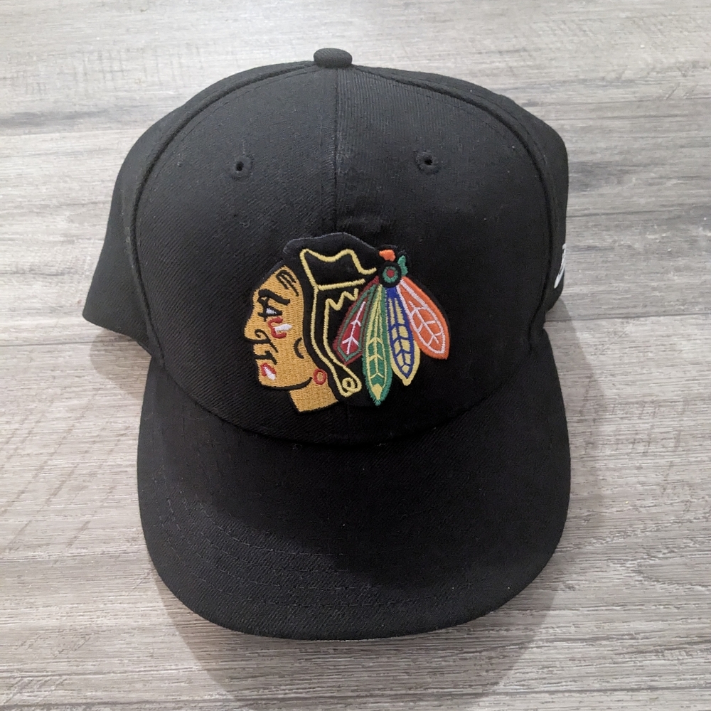 New Era Black Cap with Colorful Embroidery
